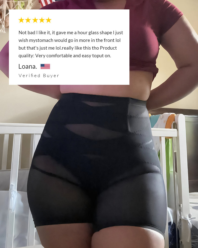 High Waist Seamless Shapewear Panties with Tummy Control