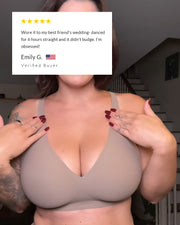Deep V Lift Seamless Wireless Bra | Smooth Invisible Fit