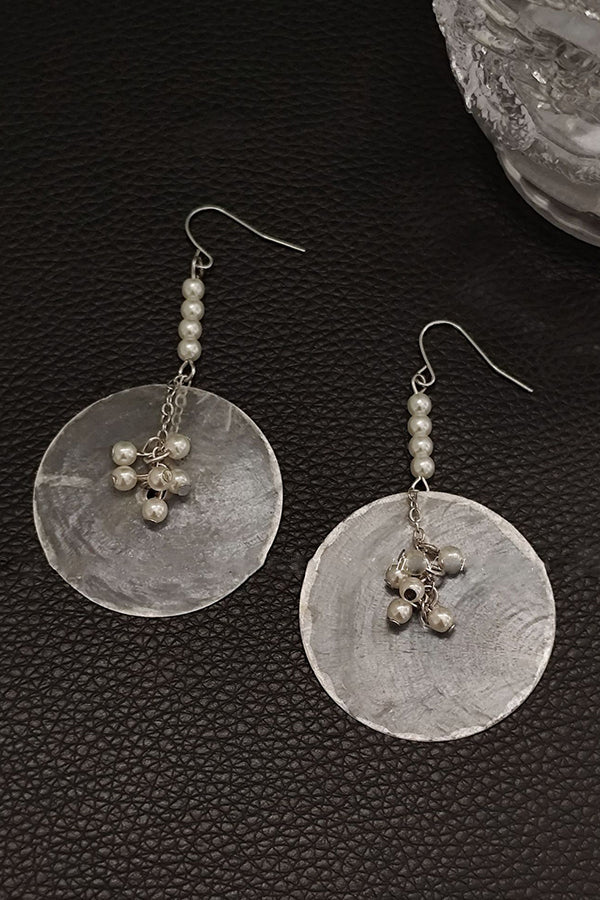 Pearl Pendant Tassel Earrings for Everyday Wear