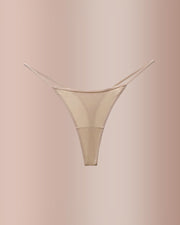 Animal Print Thin Strap Brief