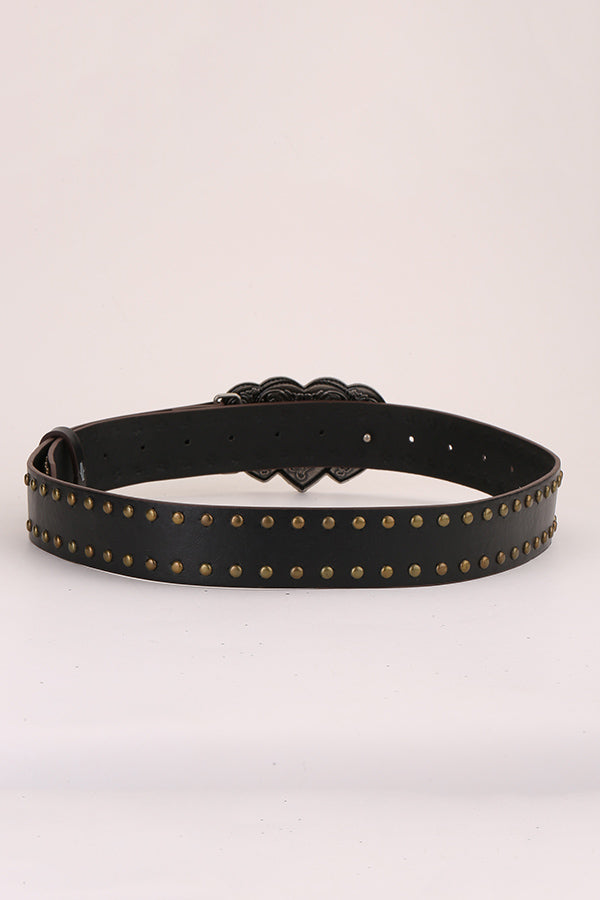 Personalized Rivet PU Leather Fashion Belt