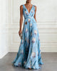 Romantic Tulip Maxi Dress