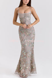 Backless Halter Maxi Dress – Sleeveless Slim-Fit Party Gown
