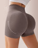 Sømløse ribbede shorts med Peach Lift Contour