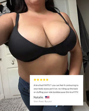 Buttery Soft Plunge Bra with Balconette Lift & Underwire