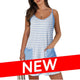 Striped Sky Blue