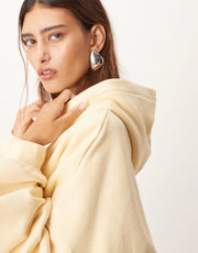 Women's Oversized Fleece Hoodie Casual Pullover Sweatshirt with Pocket