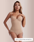 Built-In Bra Sculpt & Lift Seamless Shapewear Bodysuit