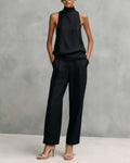 Elegant Round-Neck Set