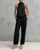Elegant Round-Neck Set