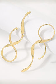 Geometric Wrap Asymmetrical Earrings for Everyday Wear