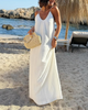 Vacation Backless Cami Dress