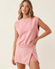 Cotton Sleeveless Tee & Shorts Set