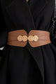 Retro Wide Elastic Waist Belt – Versatile All-Match Style