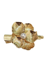 Pearl Flower Hair Clip – Vintage Court Style