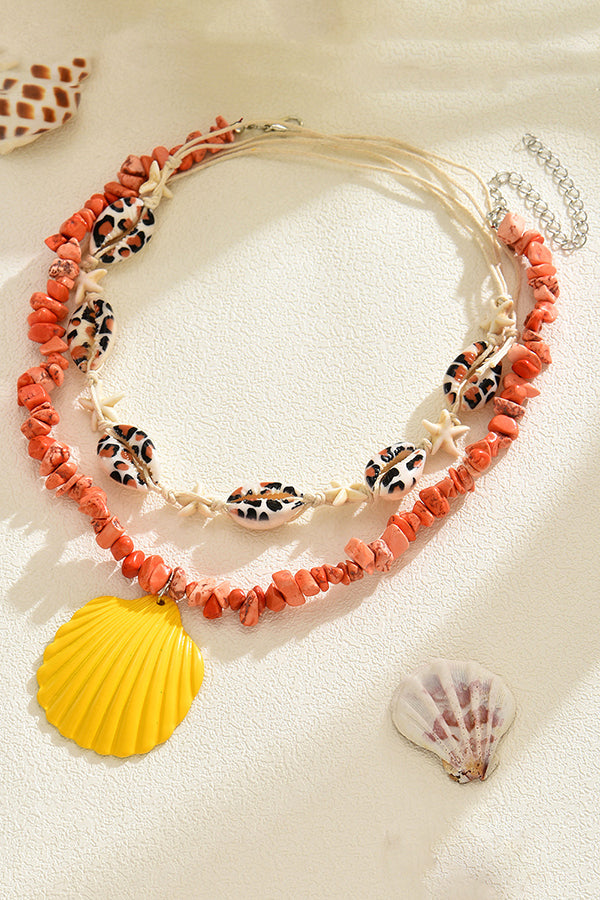 Beach Shell Pendant Necklace | Ocean Style Jewelry