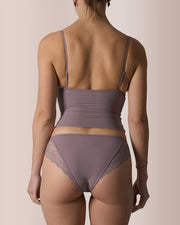 Lace Padded Triangle Cami Set