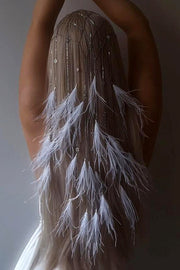 Feather Tassel Headband for Weddings & Festivals