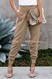 Women's Loose Fit Pocketed Joggers – Ankle Length