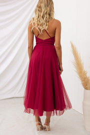 Chiffon Sleeveless Maxi Dress for Parties & Special Occasions