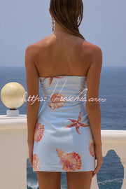 Sequin Strapless Mini Dress | Vacation Party Dress