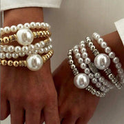 Pearl Beaded Bracelet – Simple Versatile Style