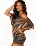 The After-Dark Animal-Print Two-Piece Set