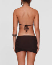Choker Halter Backless Bodycon Mini Dress