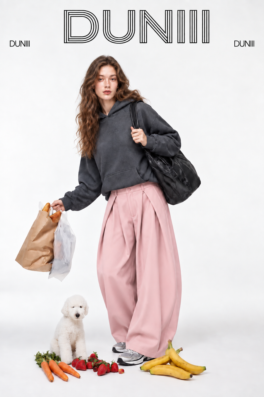Duniii Oversized Pullover Hoodie