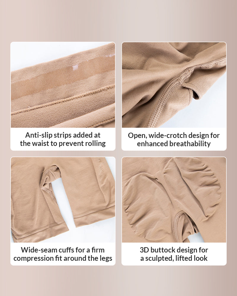 Sculpt & Lift Seamless High-Waisted Shapewear Shorts