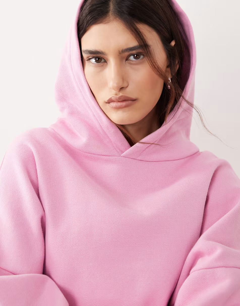 Women's Oversized Fleece Hoodie Casual Pullover Sweatshirt with Pocket
