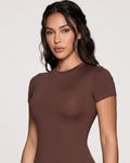 Butter-Soft Fitted Crew Neck Tee