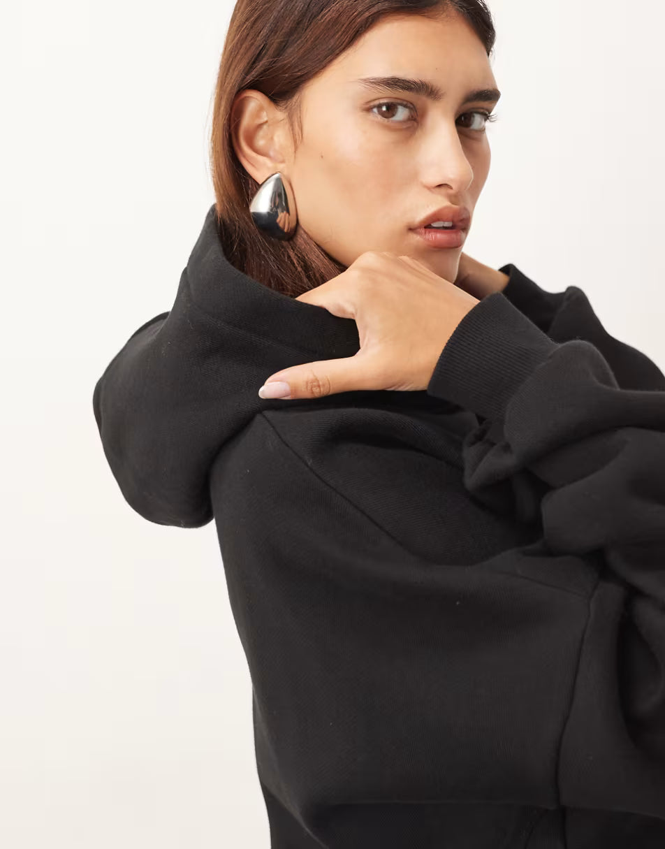 Women's Oversized Fleece Hoodie Casual Pullover Sweatshirt with Pocket
