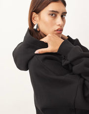 Women's Oversized Fleece Hoodie Casual Pullover Sweatshirt with Pocket