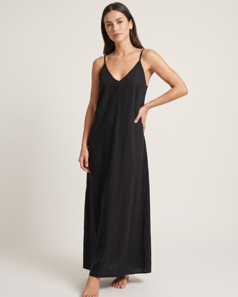 Vacation Backless Cami Dress